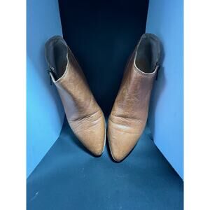 Lucky Brand 7.5 ,Ankle Bootie Boots Brown Leather, Classic, comfort & stylish